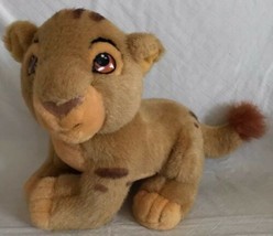 Disney Store, Vintage The Lion King Simba Plush Stuffed Animal, 8 inches Tall - $15.99