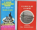1966 New York Circle Line Cruise Pictorial Guide &amp; Cruise Brochure - $25.74