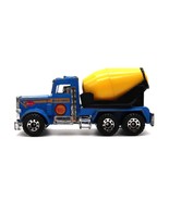 Vtg MATCHBOX Peterbilt Cement Concrete Mixer Truck #19 Blue 1981 1/64 Di... - $9.99