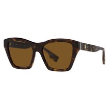 BURBERRY BE4391 300283 Dark Havana/Brown Polarized 54-17-140 Sunglasses New A... - £118.75 GBP