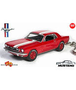  VERY RARE KEYCHAIN 1964½ 65 RED FORD MUSTANG CUSTOM Ltd Ed. GREAT GIF - €61,25 EUR