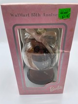 Barbie Doll Holiday Christmas Ornament &amp; Stand Walmart Exclusive 1997 Vintage  - £3.78 GBP