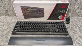 Red Dragon Shiva Wired Gaming Keyboard Model K512RGB-1 Back Lit - $14.99