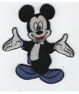 Walt Disney&#39;s Modern Mickey Mouse In A Tux Classic Pose Figure Patch NEW... - $5.94