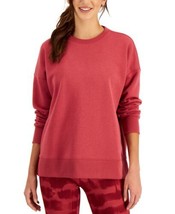 allbrand365 designer Womens Activewear Fleece Sweatshirt Size Large,Rosetta - $40.00