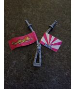 VTG Retro 1992 Teenage Mutant Ninja Turtles Samurai Scooter Sword Backre... - $11.85