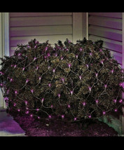Set Of 100 Purple Led Halloween Net Lights (As) S12 - £63.49 GBP