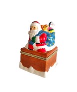 Mr Christmas Music Box Santa Going Down Chimney Animated New No Box FREE... - $27.72