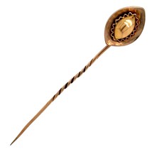 Vintage 10k Yellow Gold Pin / Brooch 2.7g - $329.28