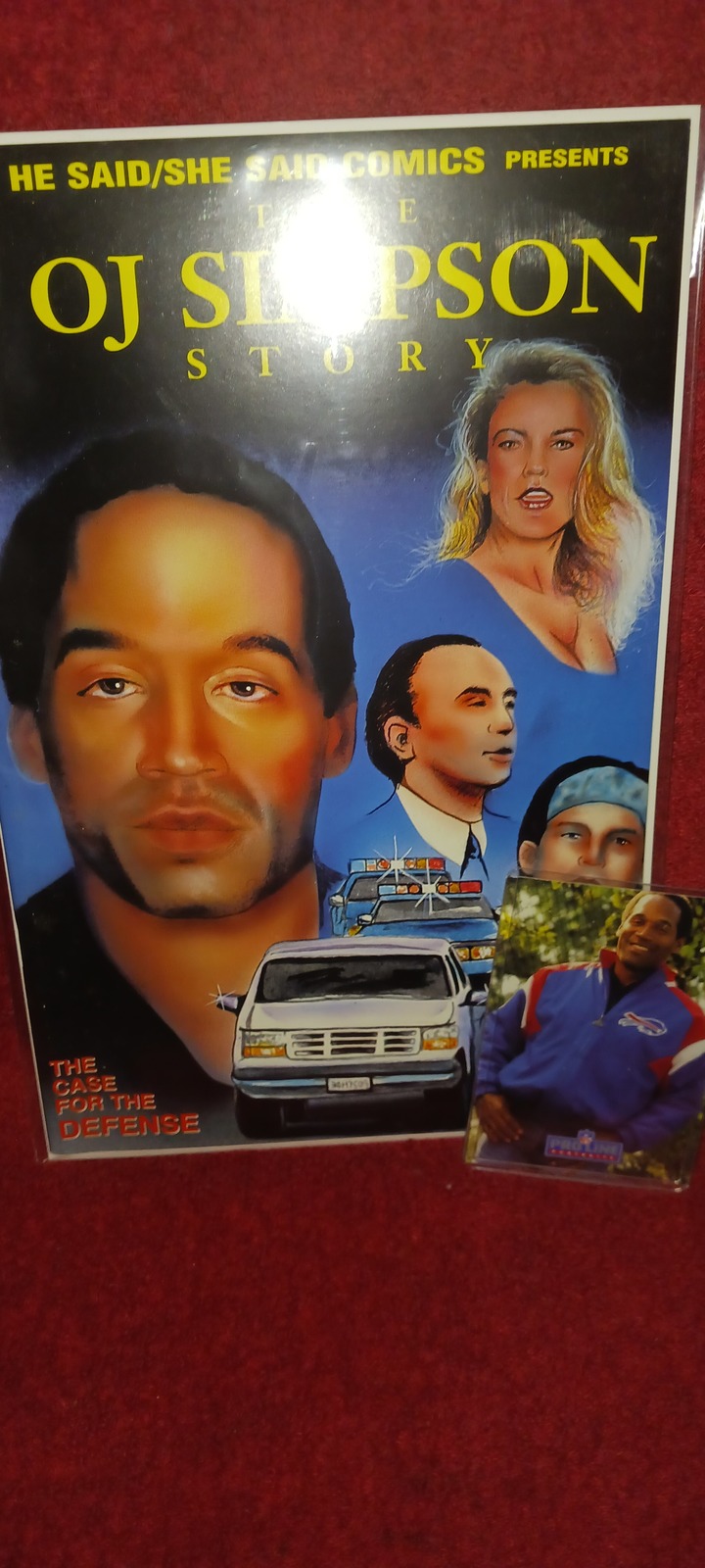 THE OJ SIMPSON STORY COLLECTORS QUALITY WITH LIMITED EDITION PROLINE CAR... - $12.99