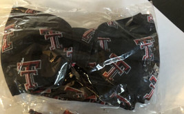 Black Texas Tech University Bowtie Pre Tied Bowtie Same Day Shipping - £16.29 GBP