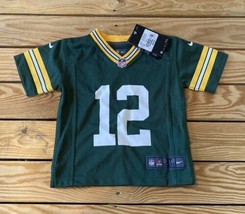 Nike NFL NWT $49.95 Kid’s Aaron Rodgers Jersey Size 3T Green R3 - £23.29 GBP