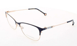 CAROLINA HERRERA CH 0074 Eyeglasses GLASSES 0LKS GOLD BLUE 53 mm NEW - £56.14 GBP