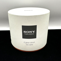 Sony Cyber-Shot DSCQX10 /BC 3.6V Black Digital Camera Lens Style 10X 18.2 Mp New - $280.37
