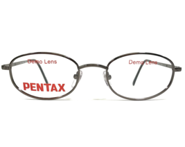 Pentax Safety Eyeglasses Frames Alpha Gunmetal Gray Round Z87-2+ 51-20-135 - $34.63