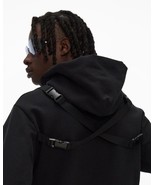 NWT Helmut Lang Strap Clip Hoodie XS Mens - missing removable wrist straps - $185.00