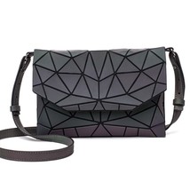 2022 Fashion Matte Shoulder Bags Women Evening Party Bag Geometry Messen... - £30.45 GBP