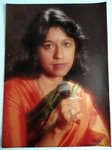 Bollywood Singer Rare Original Poster Kavita Krishnamurthy 12 x 16 inch ... - $19.99