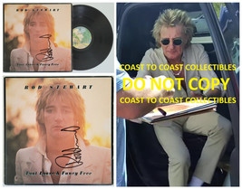 Rod Stewart signed Foot Loose &amp; Fancy Free album vinyl record COA proof auto - £356.10 GBP