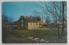 East Berlin Pa Old Stone Building with Mill Built 1794 Pennsylvania Postcard S15 - $7.95