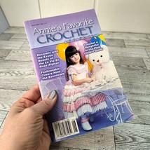 Annies Favorite Crochet 2001 Vintage y2k Craft Booklet Pattern Girl Dress Afghan - $7.91