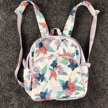 Vera Bradley Ultralight Compact Backpack in Tropical Floral Travel Purse - $21.50