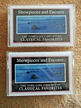 Classical Favorites SHOWPIECES &amp; ENCORES, 2 cassettes ea w/10-pg fold-out insert - £7.74 GBP