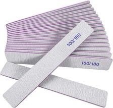 Nail Files (12 Pack) 100/180 Grit Emery Boards Nail File for Natural Nai... - $312.50 MXN