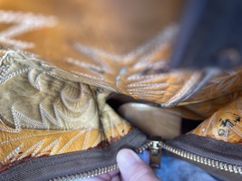 Laramie Hand Made cowboy boots in  brown Exotic leather  image 8