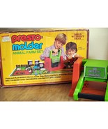 Presto Molder Farm Set Play Stone Vintage Play Set PLEASE READ Play-Doh ... - $256.21 MXN