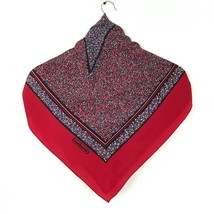 Classic Cacharel Silk scarf, Women Shawl, Babushka, Wrapped, Head Scarf ... - £49.41 GBP