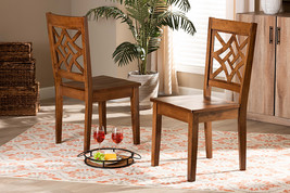 Braylin Walnut Brown 2Pc Dining Chair Set - $178.00