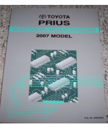 Manuale Del Diagramma Elettrico Della Cablaggio Toyota PRIUS 2007 OEM - $34.98