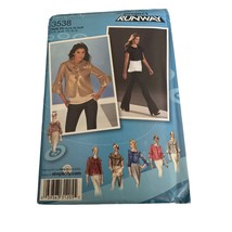 Simplicity 3538 Project Runway Sewing Pattern Misses Jackets Sz 12-20 - $3.99