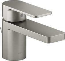 KOHLER K-24804-4-BN Parallel Low Single-Handle Bathroom Sink Faucet - £368.45 GBP