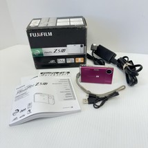 FUJIFILM FinePix Z5fd 6.3MP Compact Digital Camera Pink w/ Battery Tested - $98.01