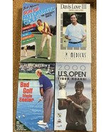 Lot Of 4 Golf  VHS VCR  Tapes Leslie Nielson, Davis Love, Tiger Roarsi, ... - $15.80 CAD