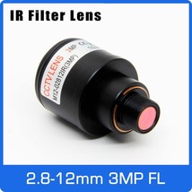 Varifocal Lens 3mp Ir Filter Mount 2.5in Manual Focus Zoom Action Camera... - £10.74 GBP