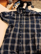 Vtg Wrangler Pearl Snap Shirt Men Xl Striped Thin grey - £13.95 GBP