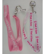 Breast Cancer Awareness LANYARDS &#39;FIND A CURE&#39; 1 Lanyard/Pk Select Pink ... - £2.39 GBP