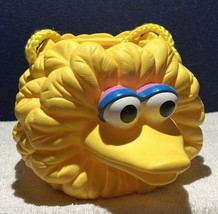 Applause 1997 Jim Henson Productions Big Bird Plastic Pail Sesame Street - £15.48 GBP