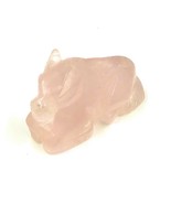 Hand carved Genuine Rose quartz Horse Natural Color Undyed Untreated US ... - €15,58 EUR