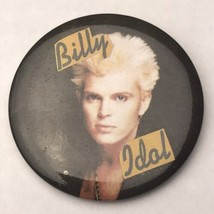 Billy Idol Rock Music Vintage Pin Button Pinback 1980s 80s Pop Culture - £9.43 GBP
