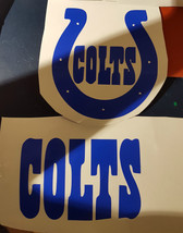 3 x 4 Indianapolis Colts NFL Football Vinyl Decal White or blue choose s... - £2.28 GBP