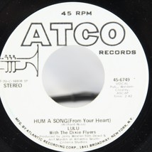 Lulu With The Dixie Flyers 45 rpm  Hum A Song 45-6749 Atco Mono - $312.31 MXN