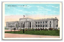 Jefferson Memorial St Louis Missouri UNP WB Postcard N19 - £1.44 GBP