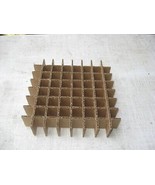 Cardboard Dividers 5 Sets 10&quot; X 10&quot; X 2&quot; High 64 cell B 10-2-07 - $5.94