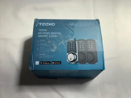 TEEHO TE006 KEYPAD DIGITAL SMART LOCK (Black) - £42.81 GBP