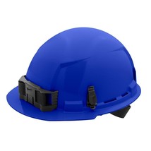 Milwaukee Blue Front Brim Hard Hat With 4Pt Ratcheting Suspension Type 1 Class E - £38.44 GBP