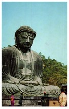 Japan Air Lines Great Buddha at Kamakura Airline Issued Airplane Postcard - £11.79 GBP